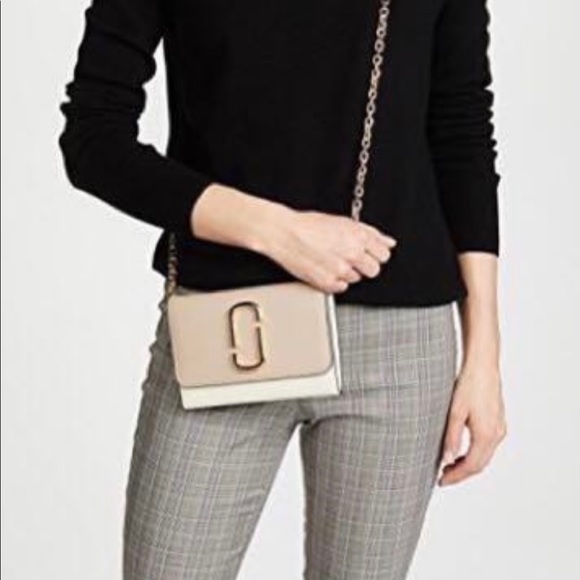 Marc Jacobs Leather Chain wallet purse - Picture 1 of 4